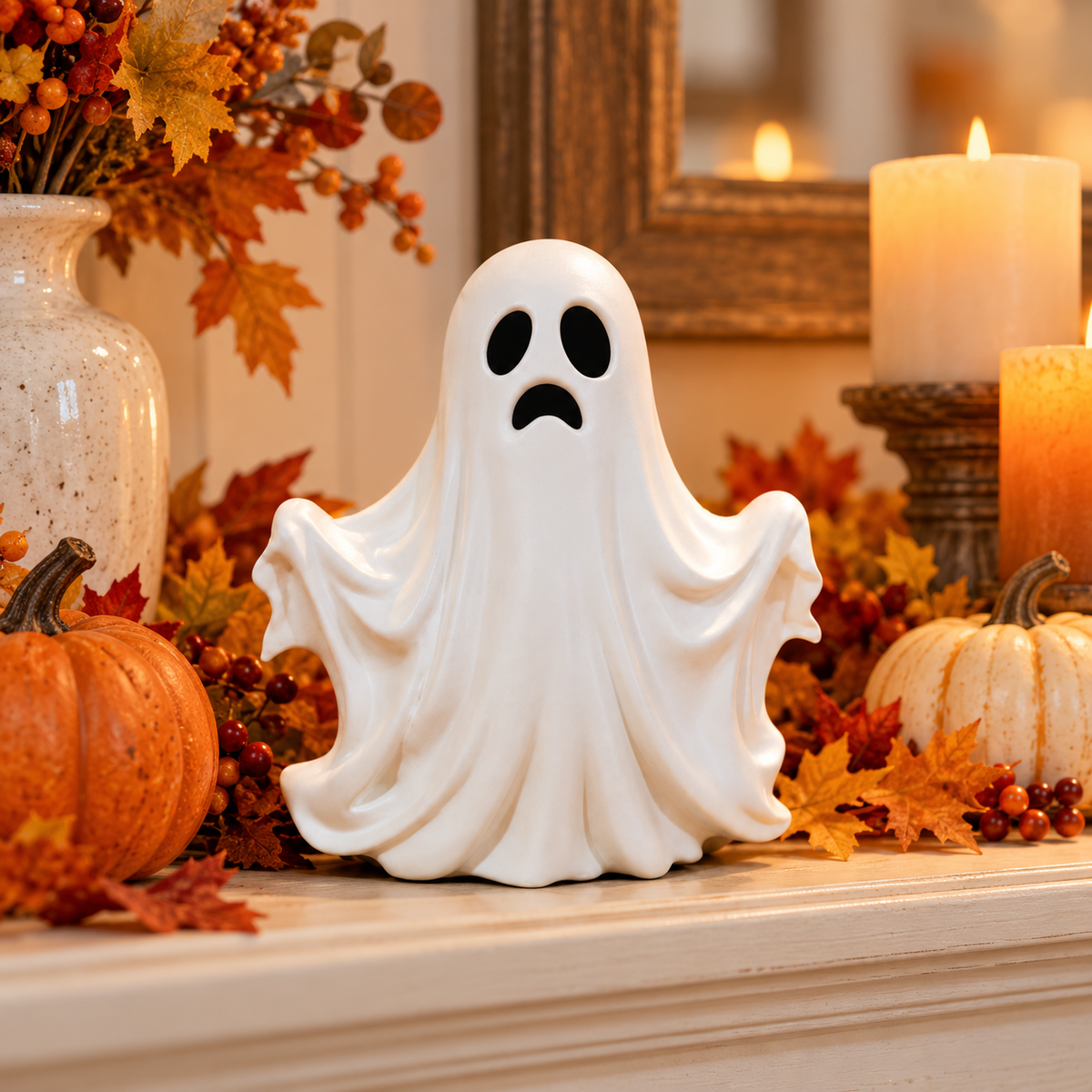 5" Halloween Ghost Figurine